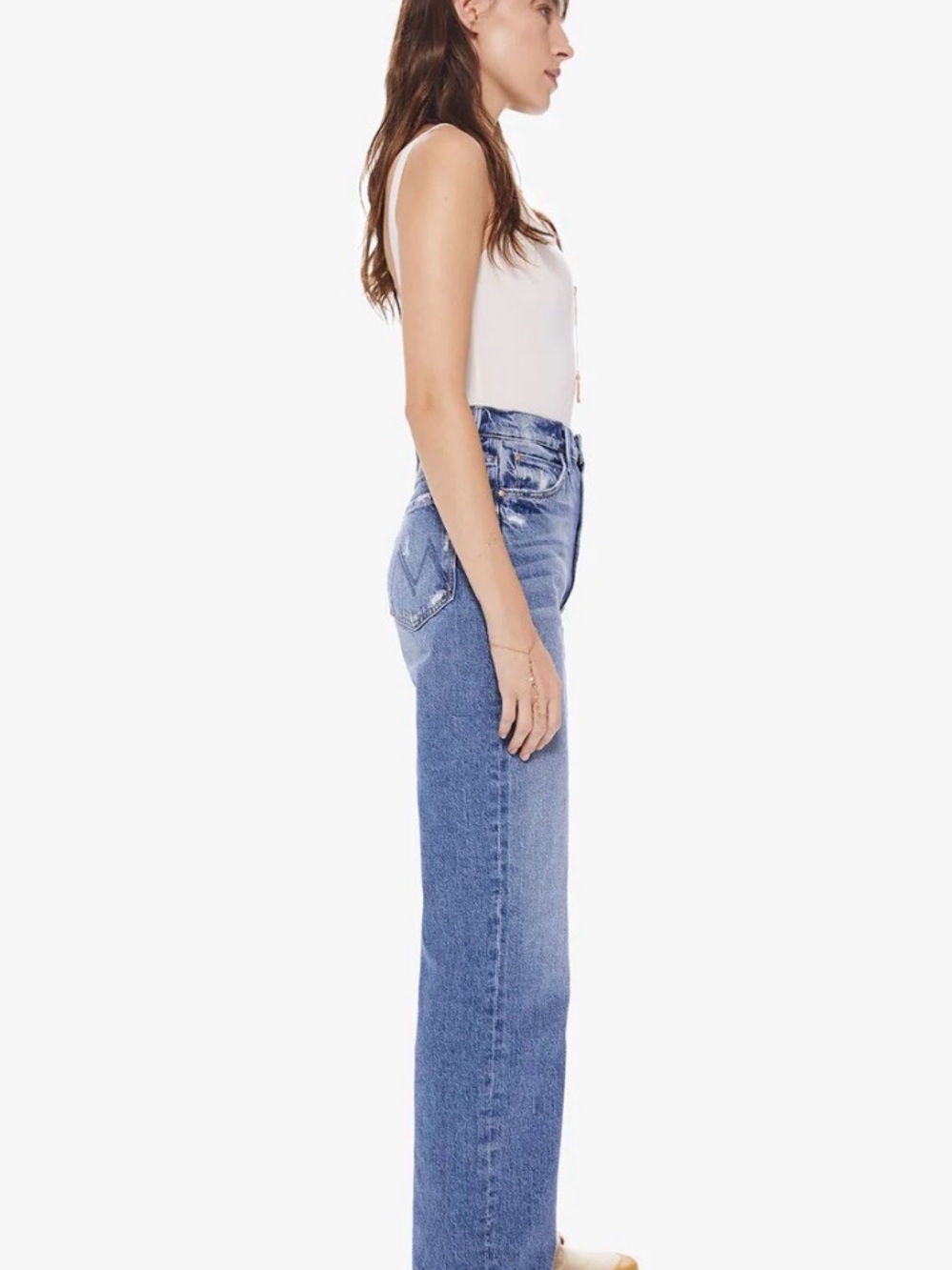 Mother Superior High Waisted Tunnel Vision Sneak in Take Me Higher Size 28 - Picture 3 of 13